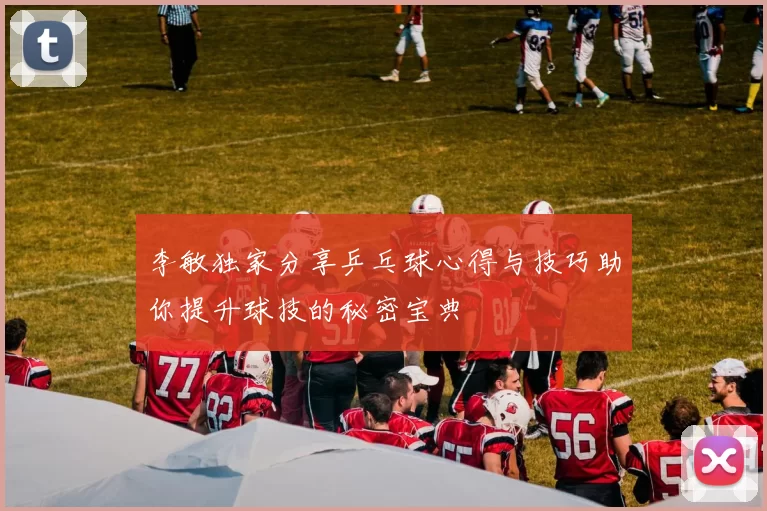 李敏独家分享乒乓球心得与技巧助你提升球技的秘密宝典