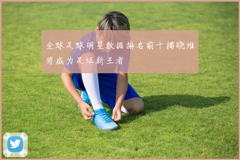全球足球明星数据排名前十揭晓谁将成为足坛新王者
