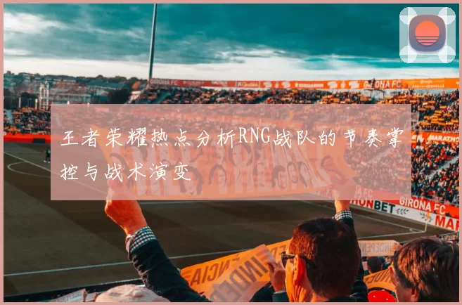 王者荣耀热点分析RNG战队的节奏掌控与战术演变