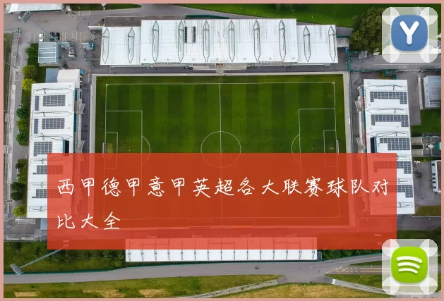 西甲德甲意甲英超各大联赛球队对比大全